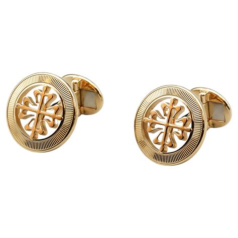 patek philippe cufflinks calatrava|calatrava cross cufflinks.